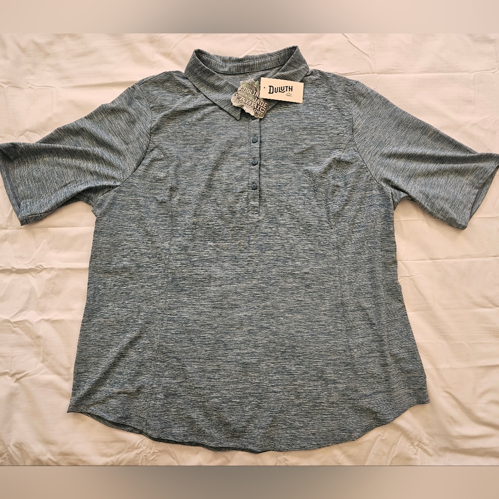 Brand New Duluth Cooing Polo